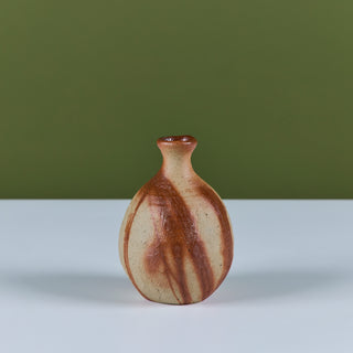 Japanese Bizen Ware Ceramic Vase
