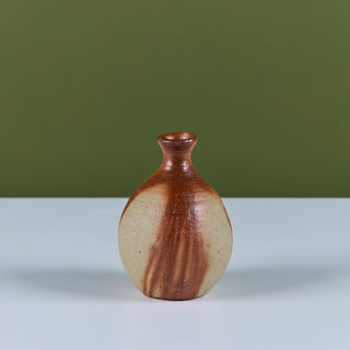 Japanese Bizen Ware Ceramic Vase