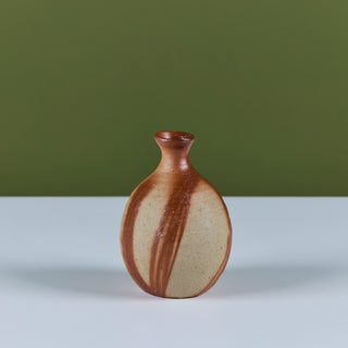 Japanese Bizen Ware Ceramic Vase