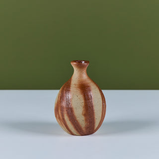 Japanese Bizen Ware Ceramic Vase