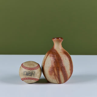 Japanese Bizen Ware Ceramic Vase