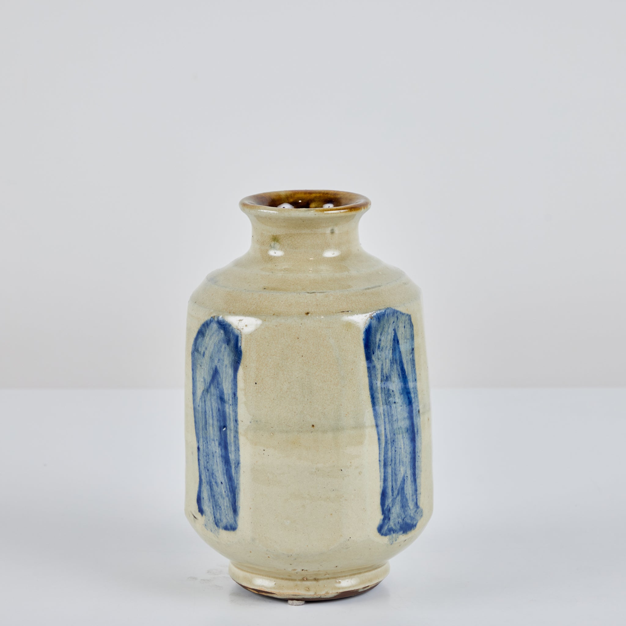 Japanese Ceramic Glazed Vase