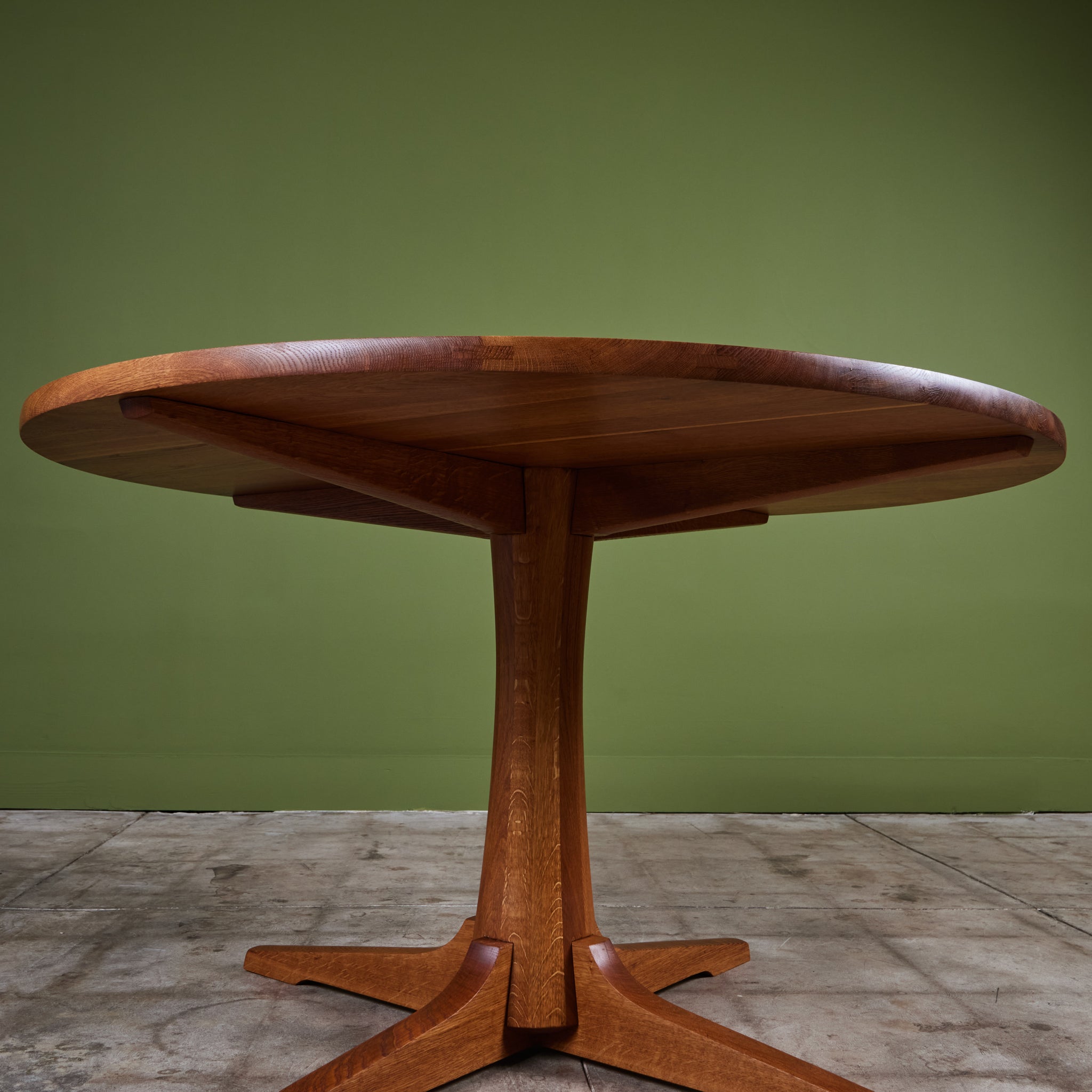 Jens H. Quistgaard Round Oak Dining Table
