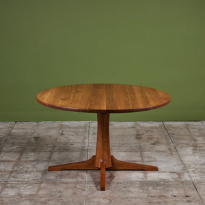 Jens H. Quistgaard Round Oak Dining Table