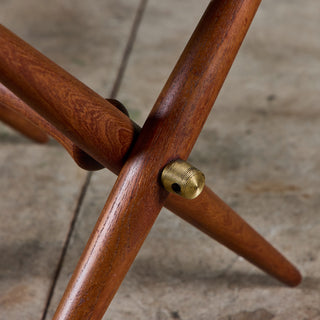 Jens H. Quistgaard Custom Tile Top Side Table for Richard Nissen
