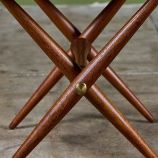Jens H. Quistgaard Custom Tile Top Side Table for Richard Nissen
