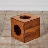 Pair of Jens H. Quistgaard Interlocking Cube Side Tables