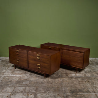 Walnut Dresser by Jens Risom