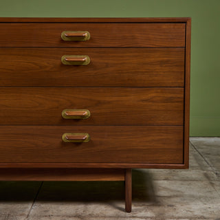 Walnut Dresser by Jens Risom