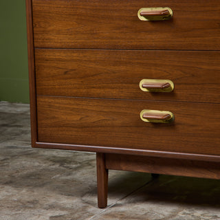 Walnut Dresser by Jens Risom