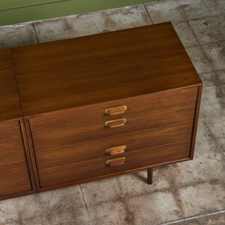 Walnut Dresser by Jens Risom