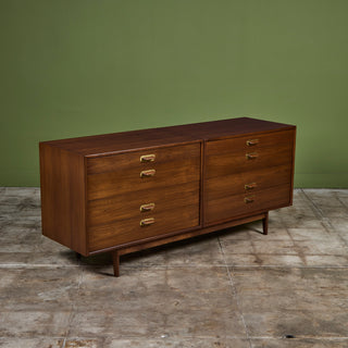 Walnut Dresser by Jens Risom
