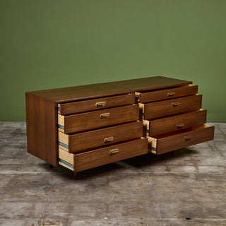 Walnut Dresser by Jens Risom