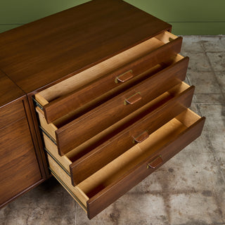 Walnut Dresser by Jens Risom