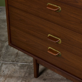 Walnut Dresser by Jens Risom