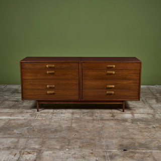 Walnut Dresser by Jens Risom