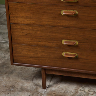 Walnut Dresser by Jens Risom