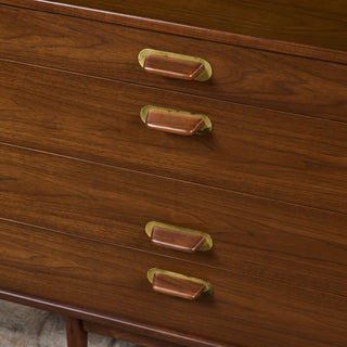 Walnut Dresser by Jens Risom