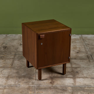 Walnut Locking Cabinet by Jens Risom