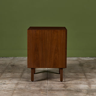 Walnut Locking Cabinet by Jens Risom