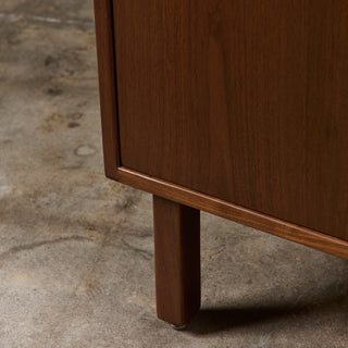 Walnut Locking Cabinet by Jens Risom