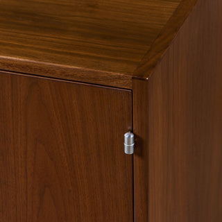 Walnut Locking Cabinet by Jens Risom