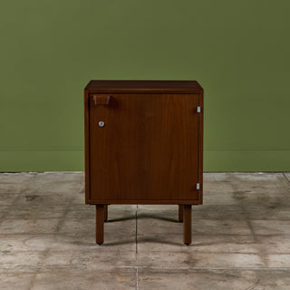 Walnut Locking Cabinet by Jens Risom