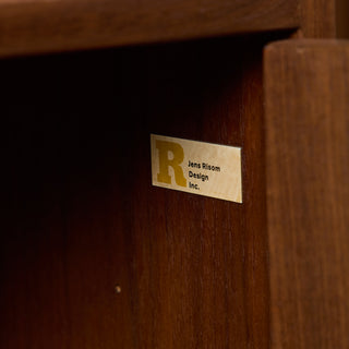 Walnut Locking Cabinet by Jens Risom