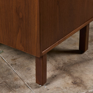Walnut Locking Cabinet by Jens Risom