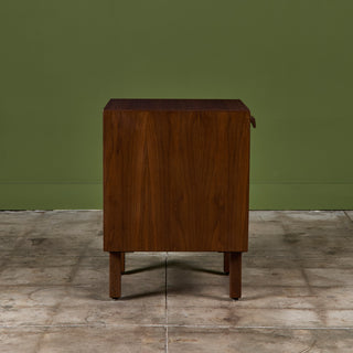 Walnut Locking Cabinet by Jens Risom