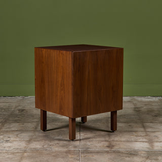 Walnut Locking Cabinet by Jens Risom