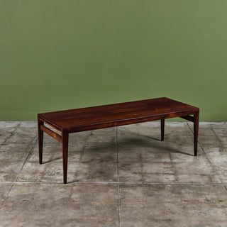 Johannes Andersen Rosewood Hidden Leaf Coffee Table