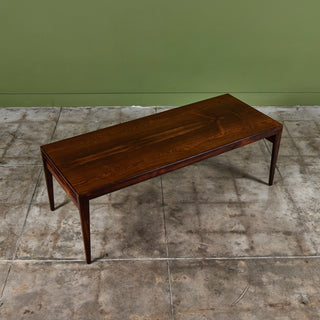 Johannes Andersen Rosewood Hidden Leaf Coffee Table