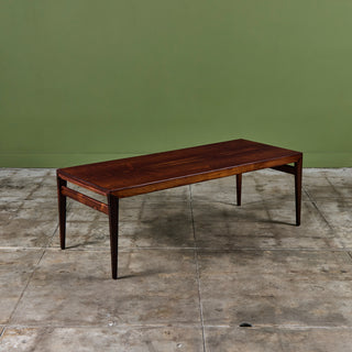 Johannes Andersen Rosewood Hidden Leaf Coffee Table