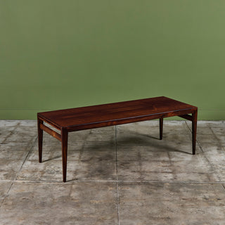 Johannes Andersen Rosewood Hidden Leaf Coffee Table