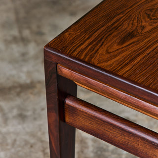 Johannes Andersen Rosewood Hidden Leaf Coffee Table