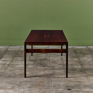 Johannes Andersen Rosewood Hidden Leaf Coffee Table