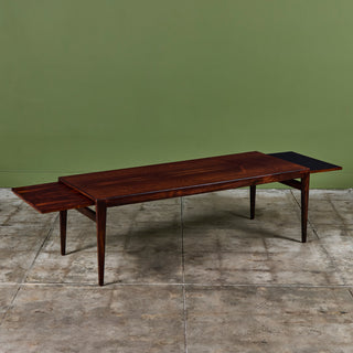 Johannes Andersen Rosewood Hidden Leaf Coffee Table