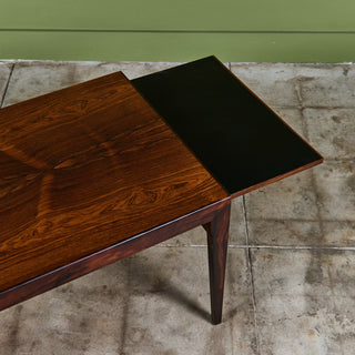 Johannes Andersen Rosewood Hidden Leaf Coffee Table