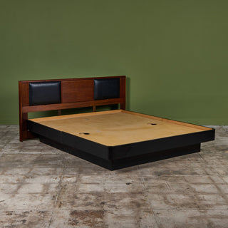 John Keal Cal King Size Headboard for Brown Saltman with Custom Bed Frame