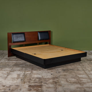 John Keal Cal King Size Headboard for Brown Saltman with Custom Bed Frame