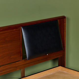 John Keal Cal King Size Headboard for Brown Saltman with Custom Bed Frame