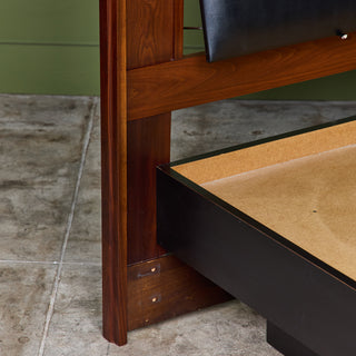 John Keal Cal King Size Headboard for Brown Saltman with Custom Bed Frame