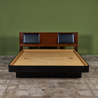 John Keal Cal King Size Headboard for Brown Saltman with Custom Bed Frame