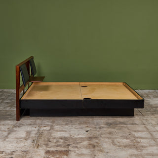 John Keal Cal King Size Headboard for Brown Saltman with Custom Bed Frame