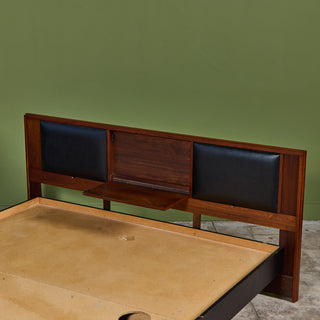 John Keal Cal King Size Headboard for Brown Saltman with Custom Bed Frame