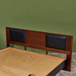 John Keal Cal King Size Headboard for Brown Saltman with Custom Bed Frame