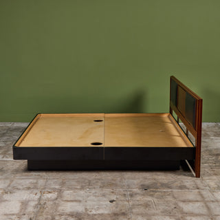 John Keal Cal King Size Headboard for Brown Saltman with Custom Bed Frame