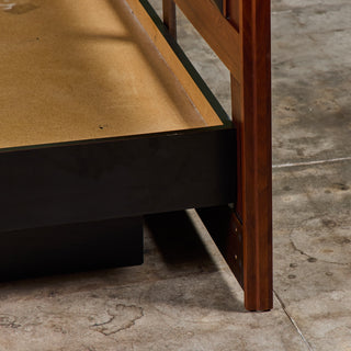 John Keal Cal King Size Headboard for Brown Saltman with Custom Bed Frame