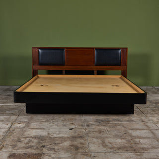 John Keal Cal King Size Headboard for Brown Saltman with Custom Bed Frame